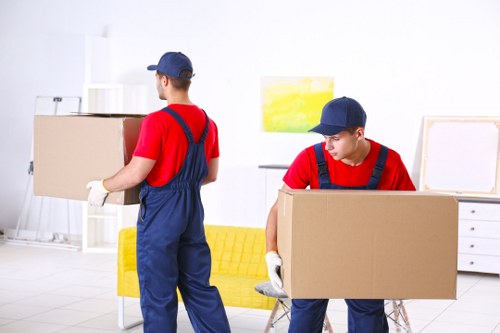Professional team handling piano removals in Westkensington