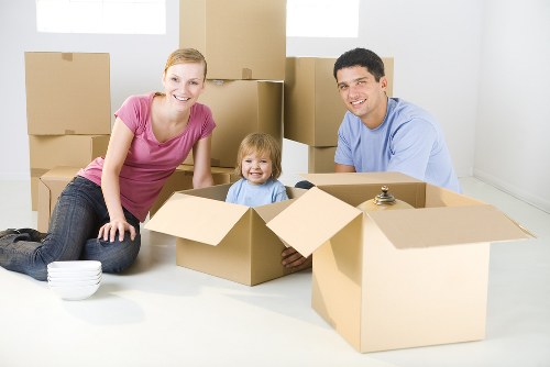 Westkensington Removals team preparing for a UK moving service