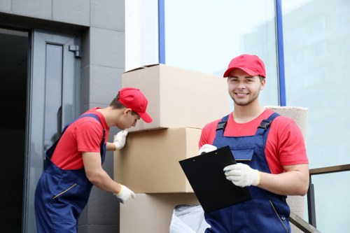 Organised relocation process in West Kensington with protected items