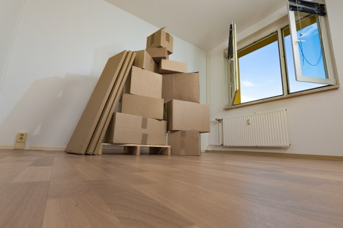 Planned piano relocation in Westkensington with protective packing