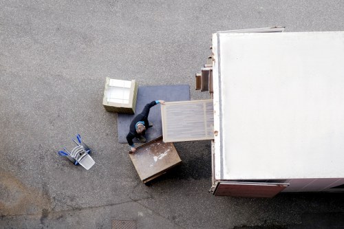 Moving truck ready for a local relocation in Westkensington
