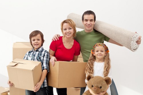 Small business delivery using a van in Westkensington